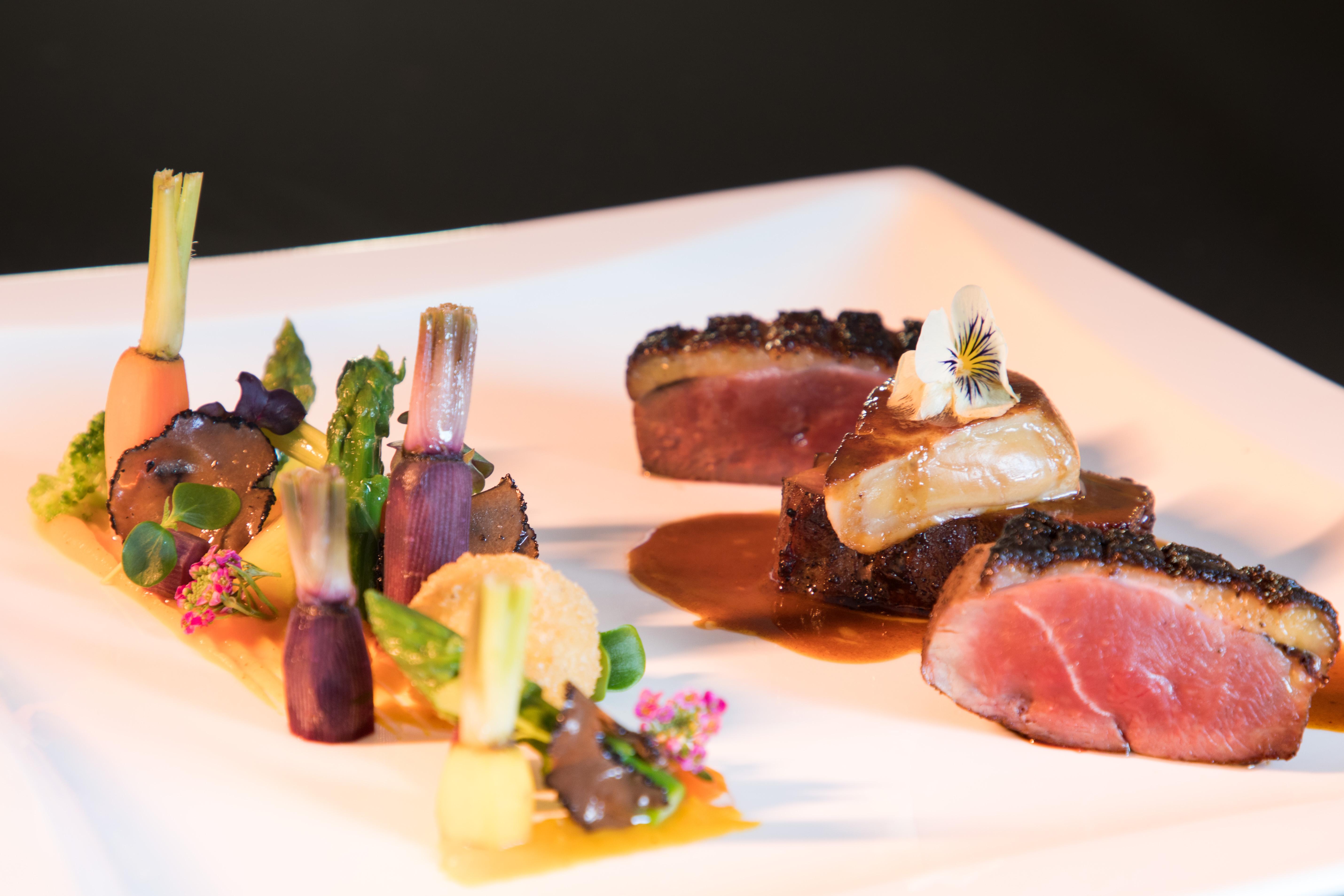 Seasense Boutique Hotel & Spa (Adults Only) Belle Mare Kültér fotó A modern French dish