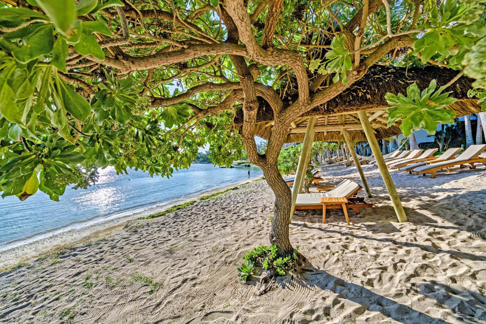 Seasense Boutique Hotel & Spa (Adults Only) Belle Mare Kültér fotó Beach at the Hotel